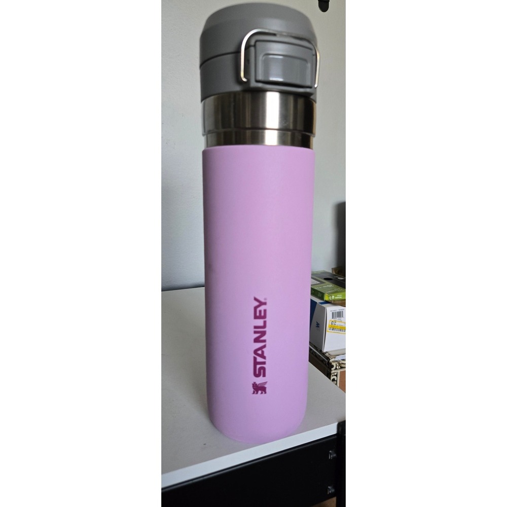 Stanley Go Quick Flip 24oz Water Bottle Orchid Purple Stainless Steel Insulated